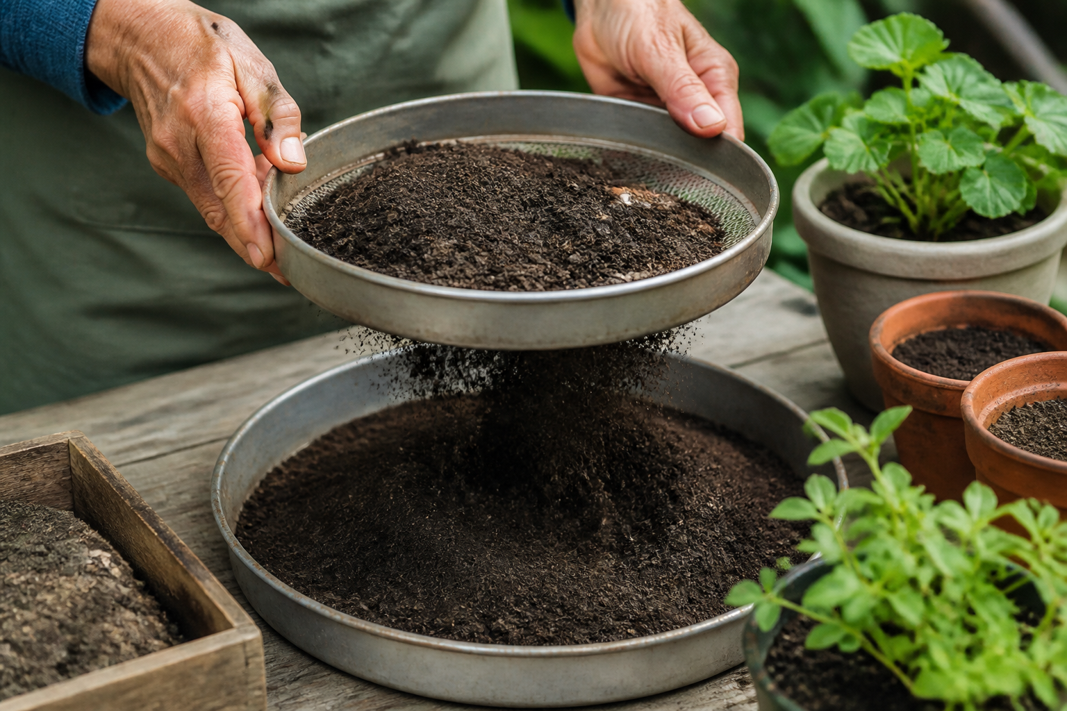 Why Sieving Compost Makes a Difference in Small Containers