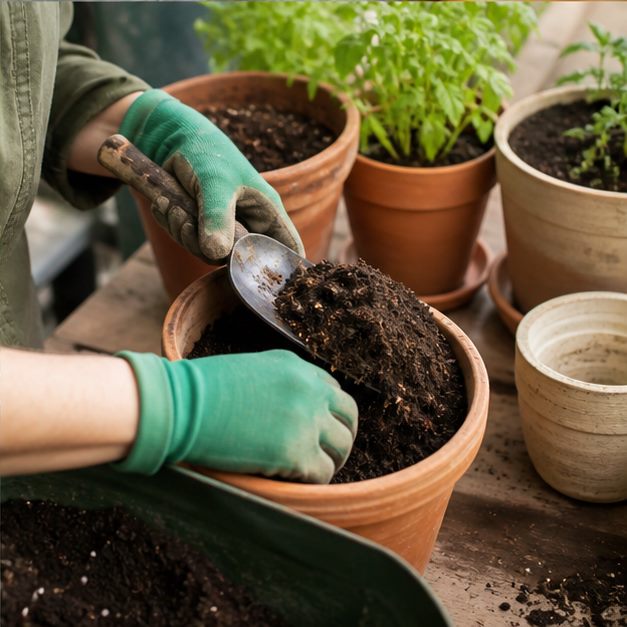 Container Soil Renewal Without Throwing the Whole Pot Away