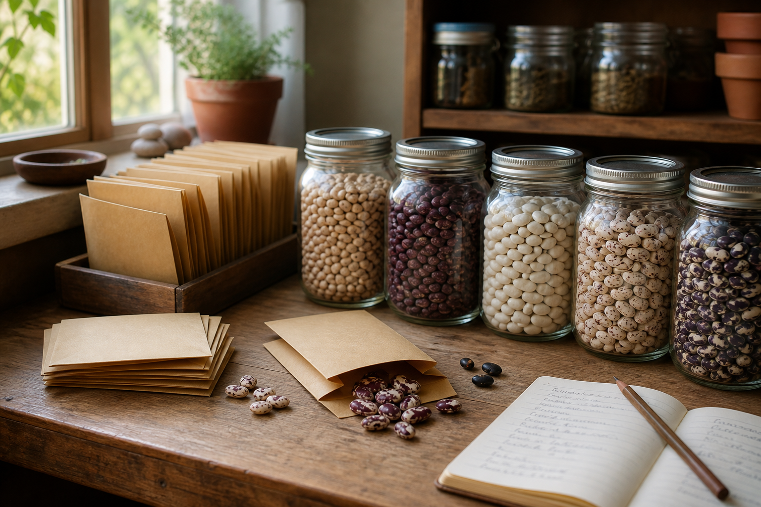Dry Bean Seed Storage That Starts Before the Pantry Shelf
